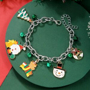 Armband mit festlichen Anhängern – Eleganter Weihnachtsschmuck
